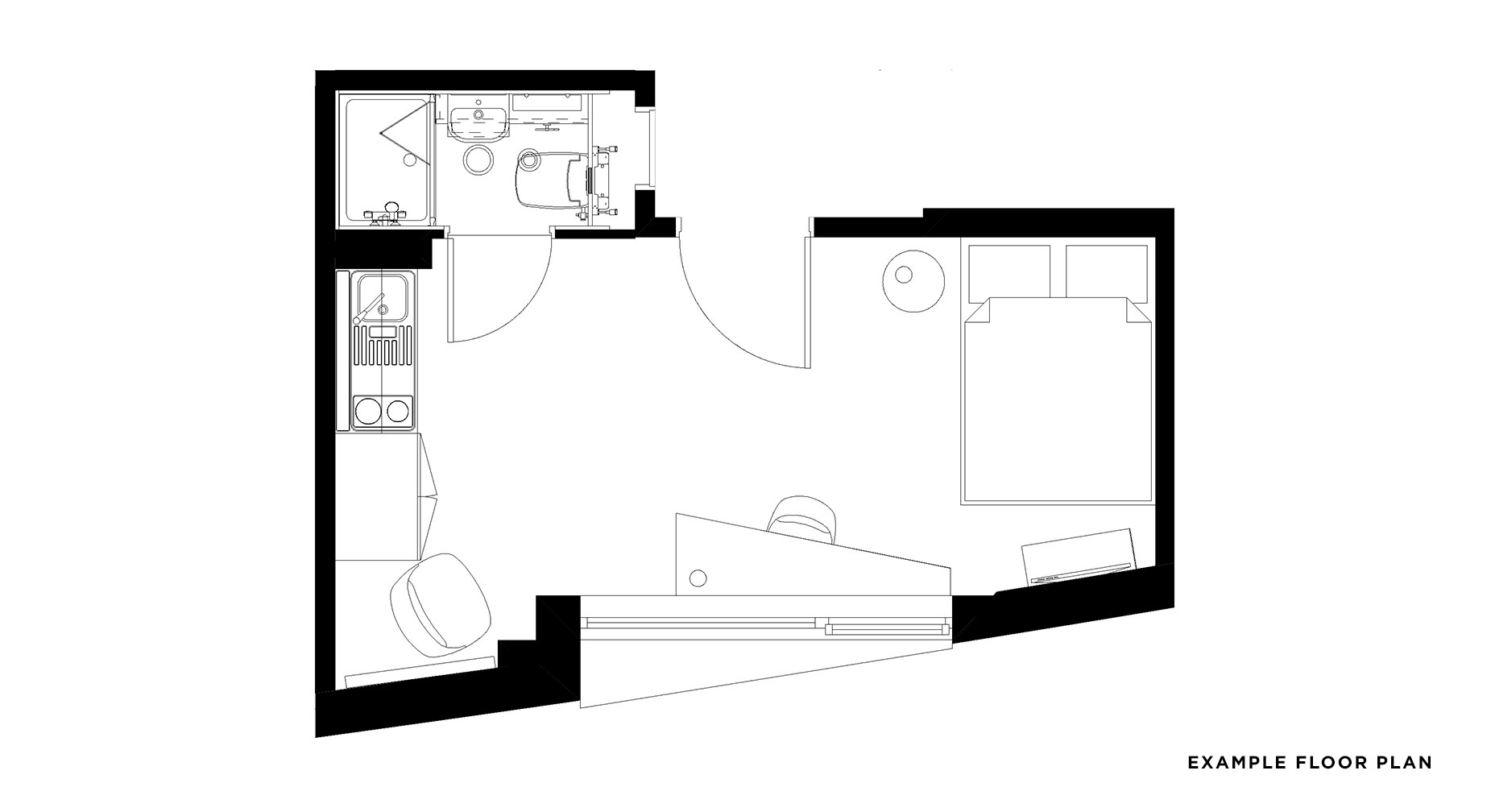 Studio floor plan